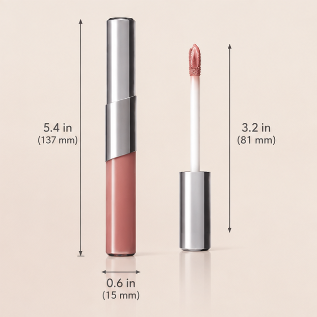 2-in-1 Long-Lasting Lip Gloss