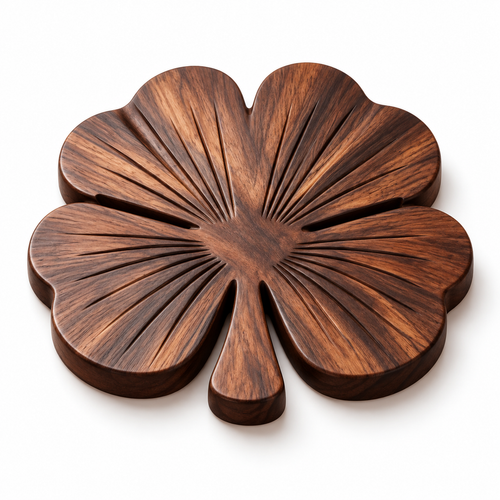 Three-Leaf Clover Coaster