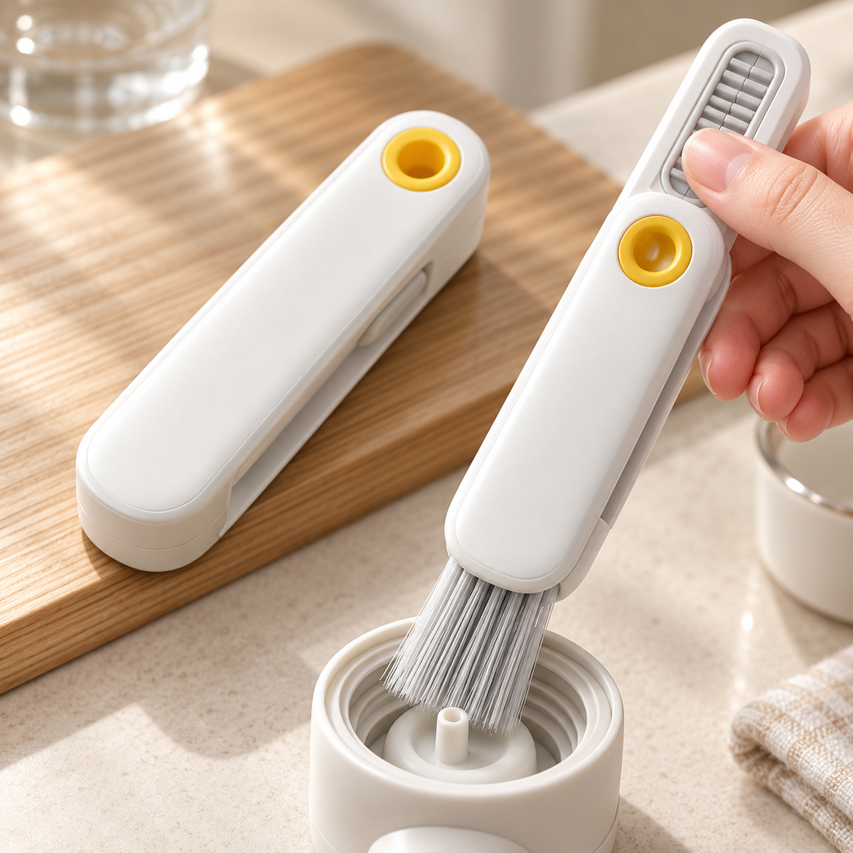Multi-Function Cup Brush