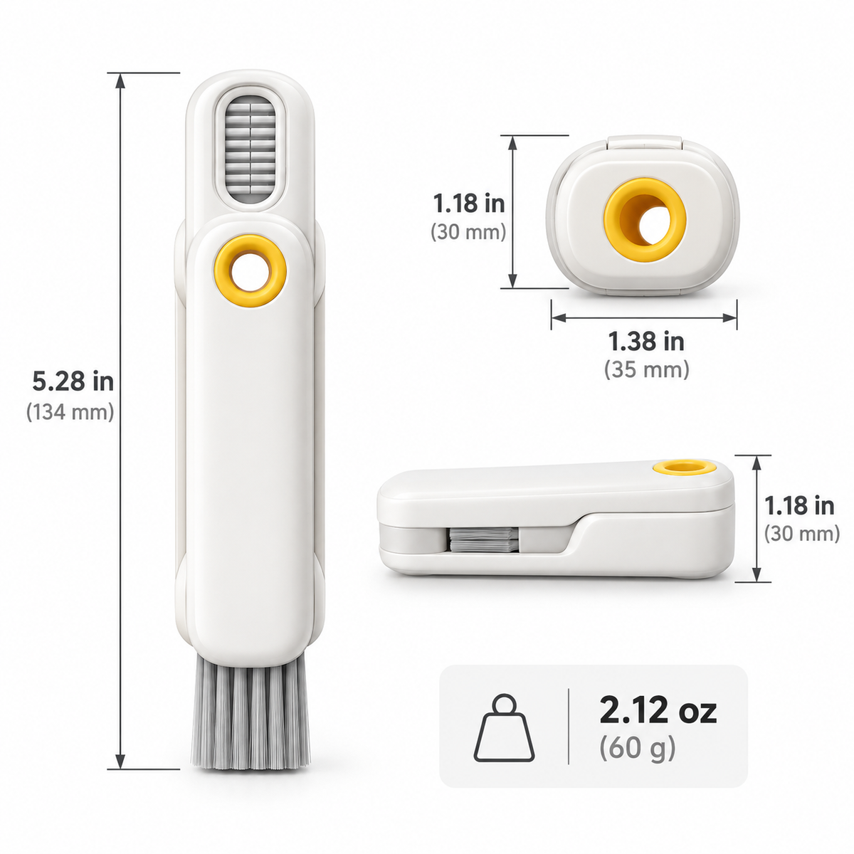 Multi-Function Cup Brush